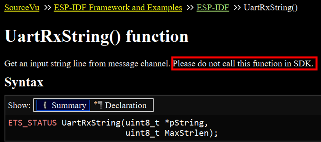 Авторы просили не использовать эту функцию. А мы будем :)