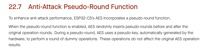 Идея интересная — до и после настоящих раундов, чип шифрует всякий мусор