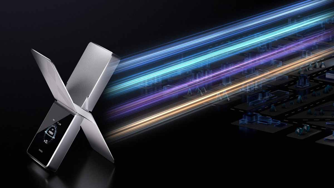 Скорость до 5,3 Гбит с и батарея емкостью 12000 мАч, которой хватает на 24 часа. Мобильный роутер Huawei Wi-Fi X уже можно заказать в Китае - 1