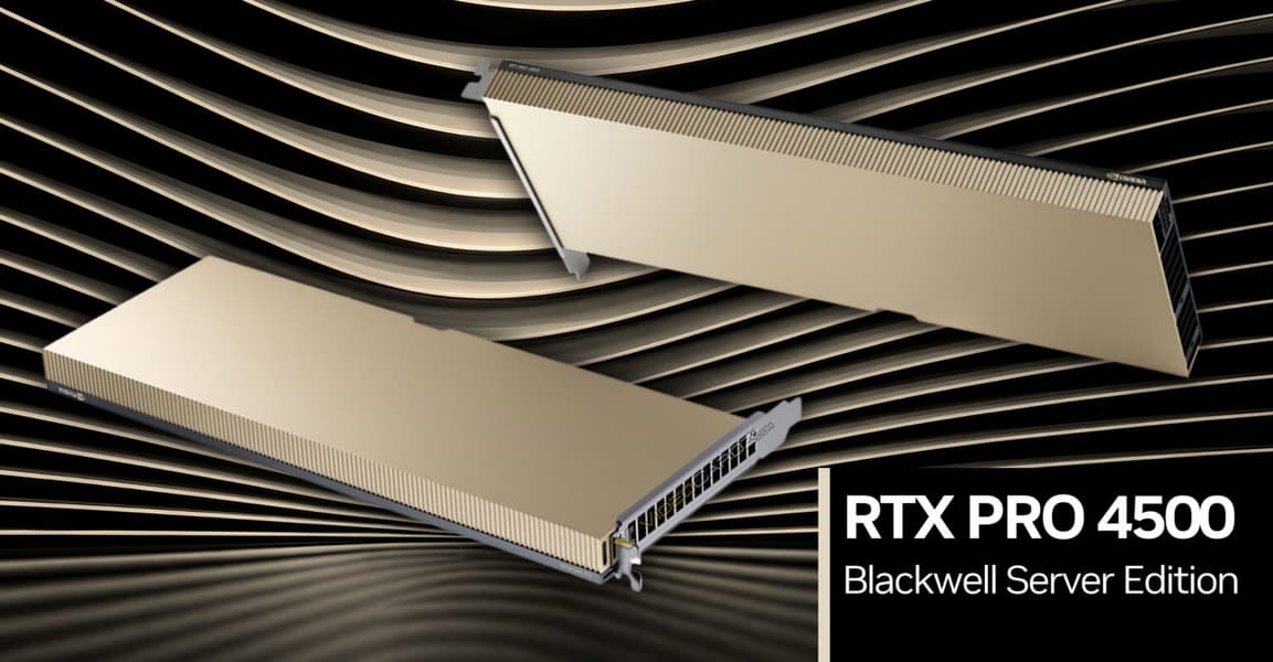 Мощная, тихая, однослотовая и с 32 ГБ памяти — по цене GeForce RTX 5090: ускоритель Nvidia RTX PRO 4500 Blackwell Server Edition поступил в продажу - 1