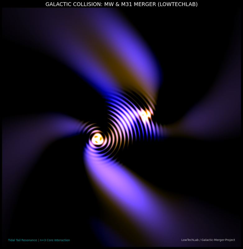 слияние галактик Андромеда и Млечный путь