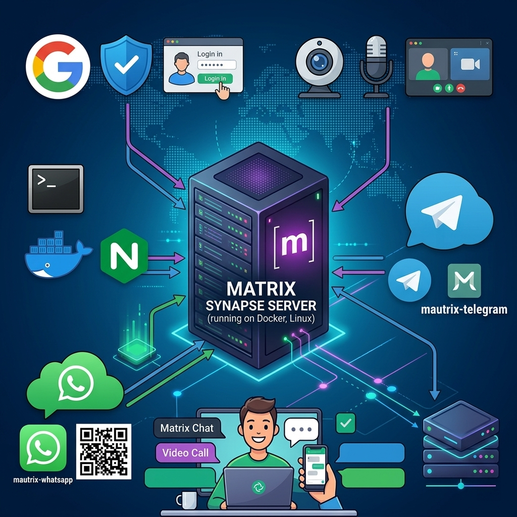 Настраиваем Matrix сервер - 1