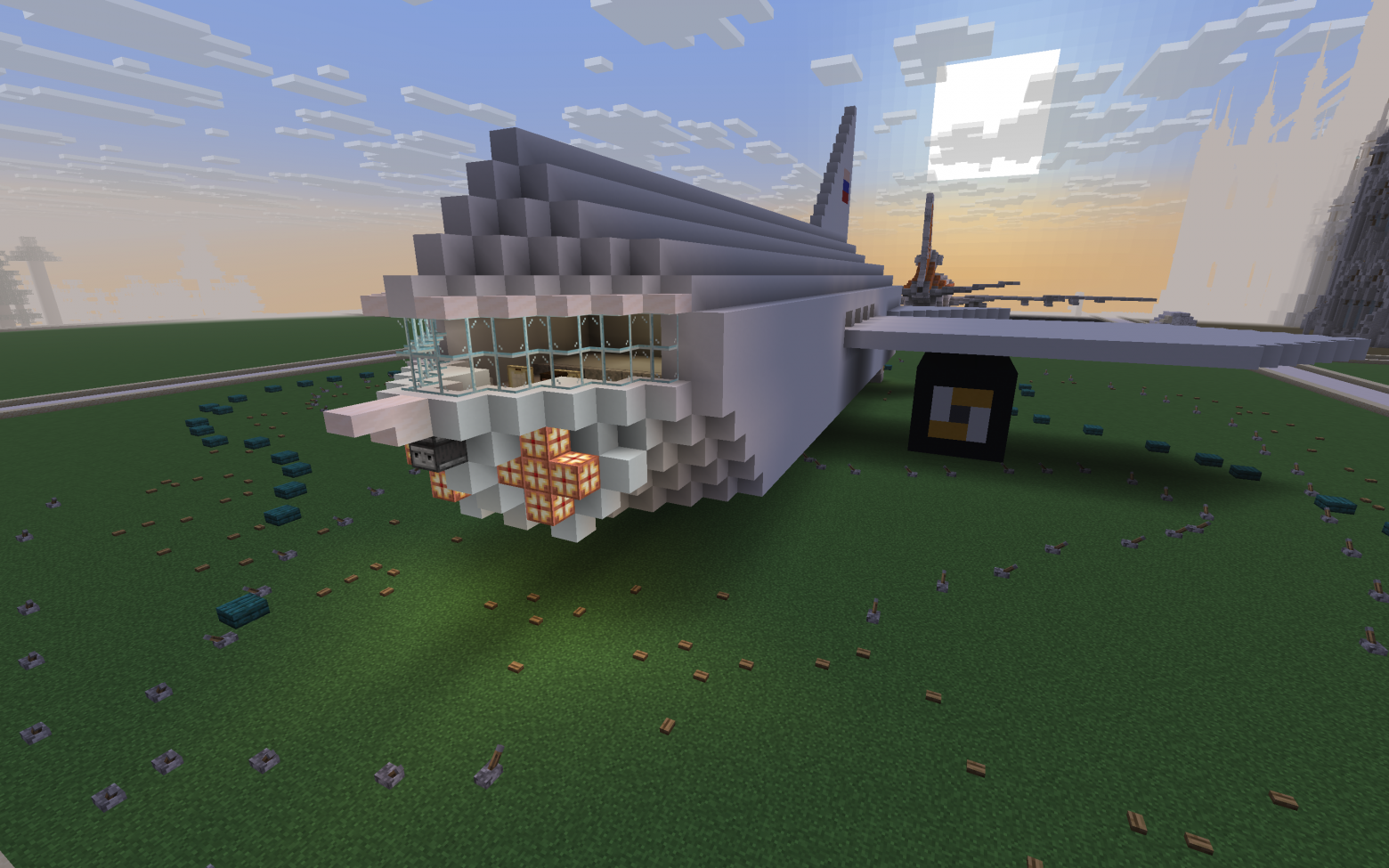 Строим самолеты в Minecraft: результаты конкурса на сервере Selectel - 10