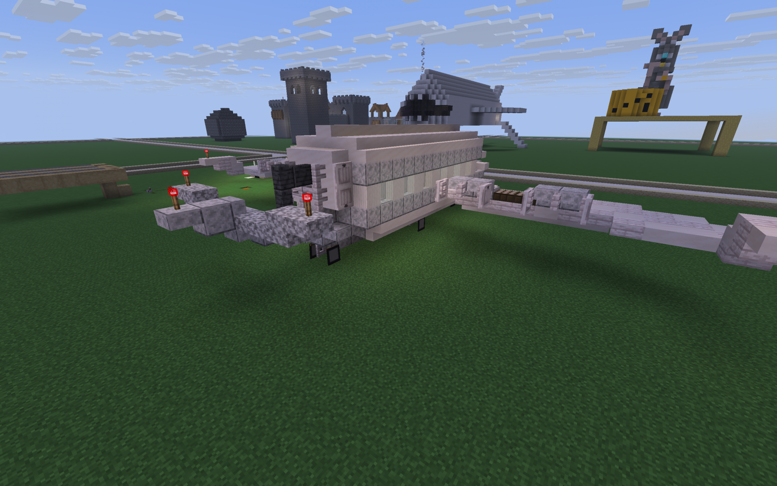 Строим самолеты в Minecraft: результаты конкурса на сервере Selectel - 16