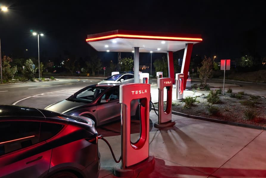Tesla дарит год бесплатной быстрой зарядки на станциях Supercharger для новых покупателей старших версий Model 3 в Северной Америке - 1