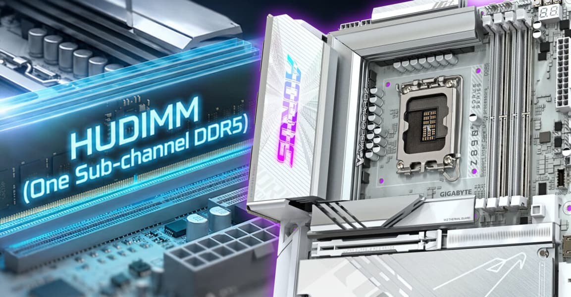 Gigabyte уже добавила своим системным платам поддержку новой урезанной памяти HUDIMM - 1 Gigabyte уже добавила своим системным платам поддержку новой урезанной памяти HUDIMM - 1