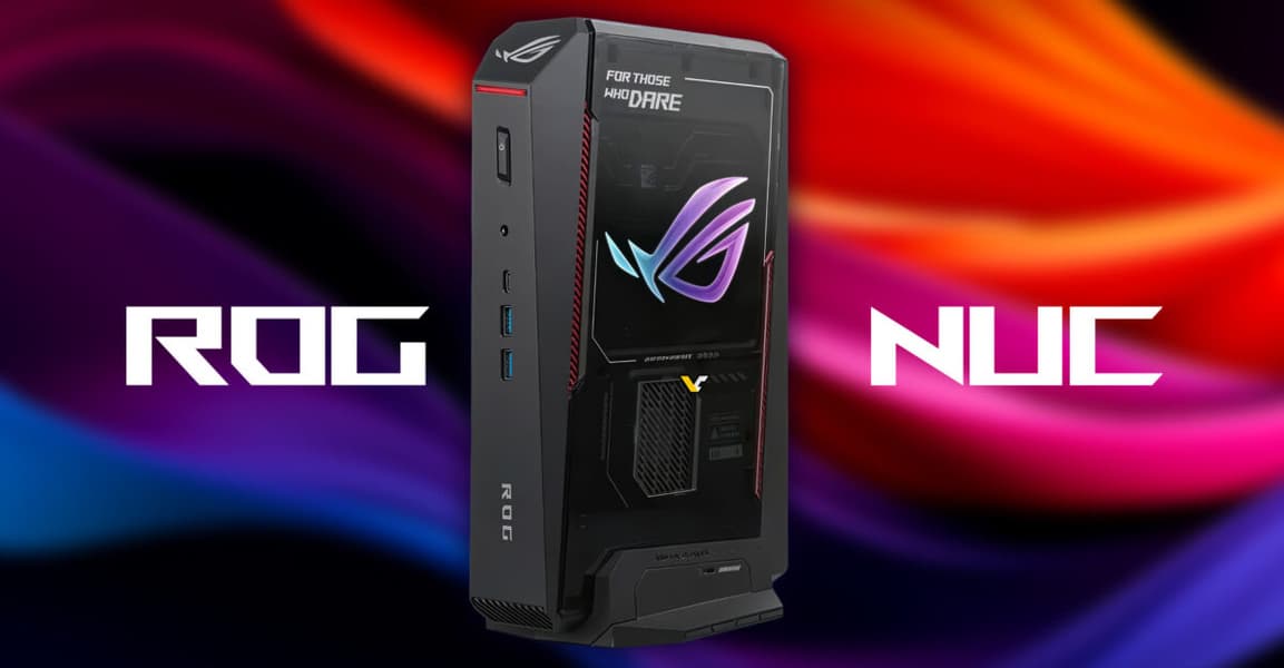 Потенциально один из самых мощных мини-компьютеров на рынке: Asus показала новый ROG NUC - 1