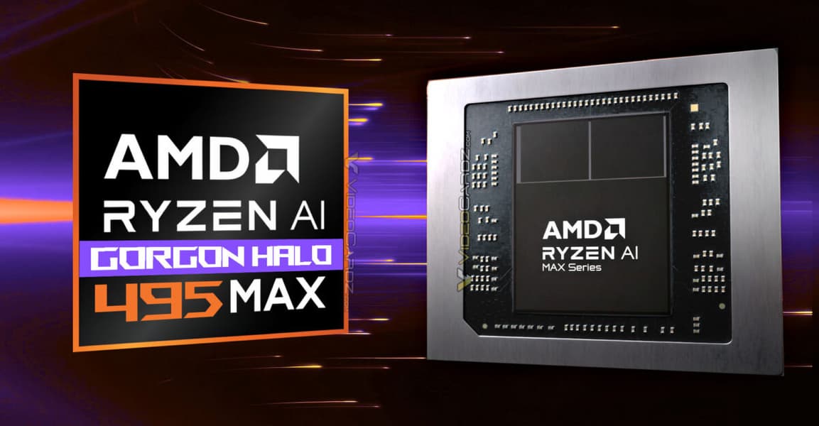 16 больших ядер, самый мощный iGPU и поддержка до 192 ГБ ОЗУ. Ryzen AI Max+ Pro 495 впервые засветился в бенчмарке - 1