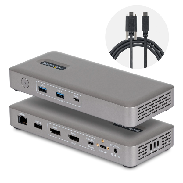 Представлена первая в мире док-станция USB4 для двух мониторов с поддержкой macOS, Windows и Linux без драйверов - 1