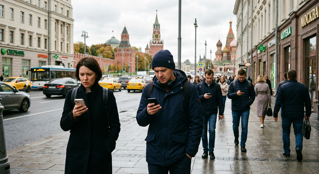 В Москве отключили мобильный интернет, люди жалуются, что не работают даже «белые списки» - 1