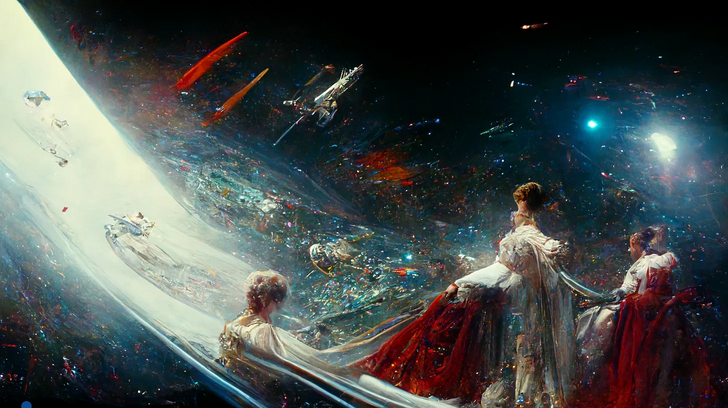 Одна из вариаций на тему космической оперы Volo Finale/Последний полёт. Джейсон М. Аллен.