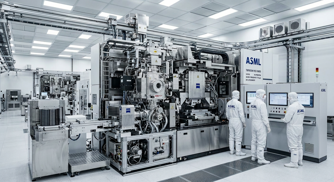 Производство литографов — очень выгодный бизнес: ASML стала первой европейской компанией стоимостью более 600 миллиардов долларов - 1 Производство литографов — очень выгодный бизнес: ASML стала первой европейской компанией стоимостью более 600 миллиардов долларов - 1