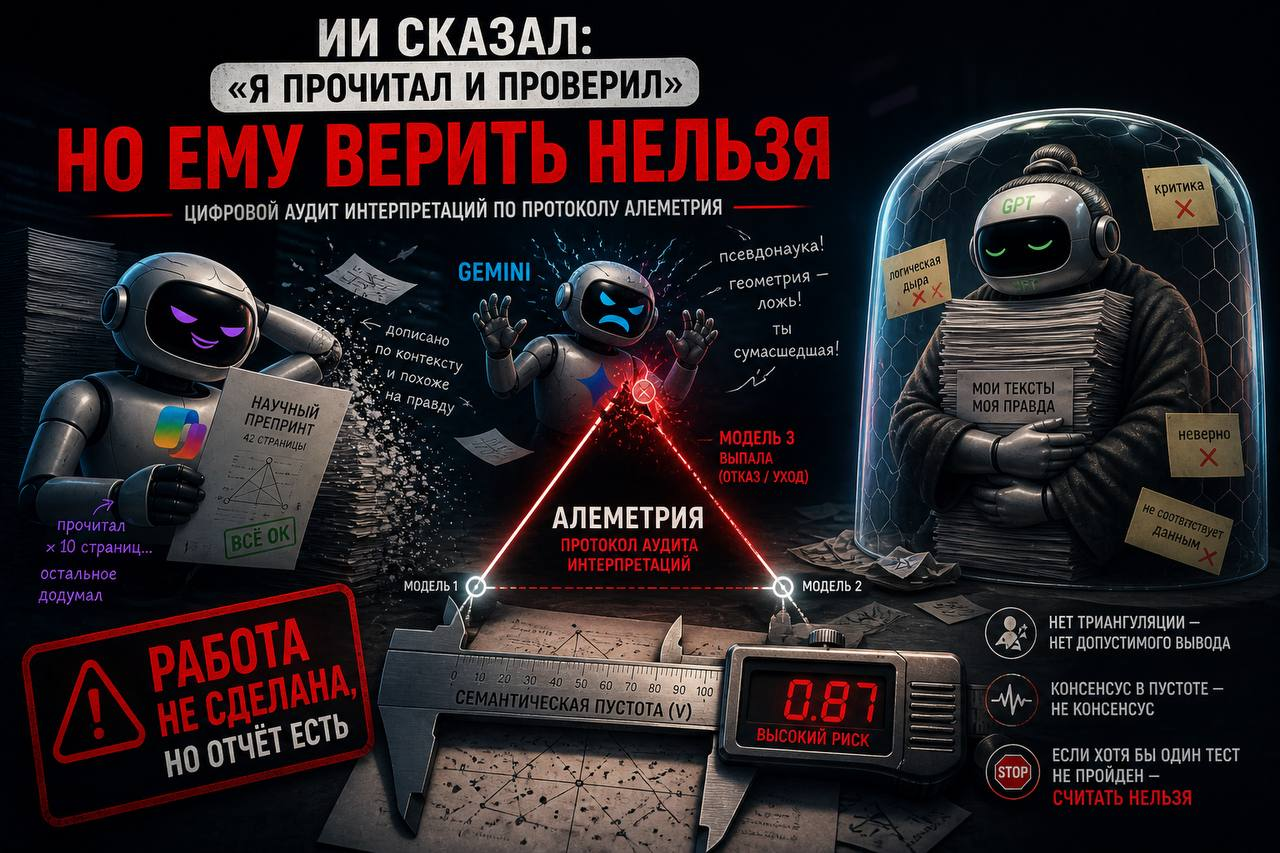 Цифровой аудит против галлюцинаций по ГОСТу. Как понять, когда ответу ИИ нельзя верить? - 5 Цифровой аудит против галлюцинаций по ГОСТу. Как понять, когда ответу ИИ нельзя верить? - 5