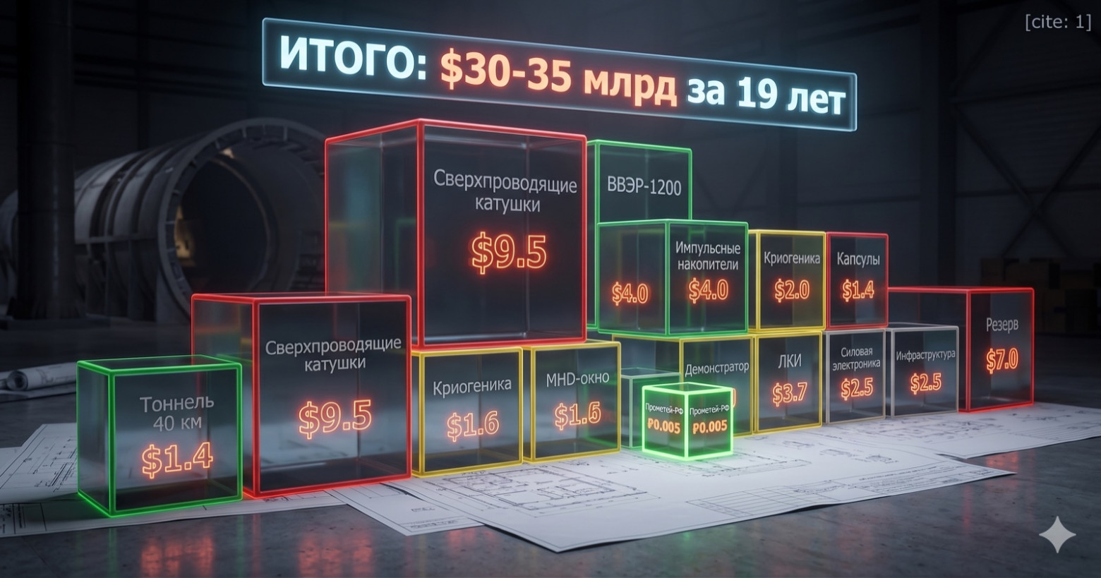 Структура капитальных затрат