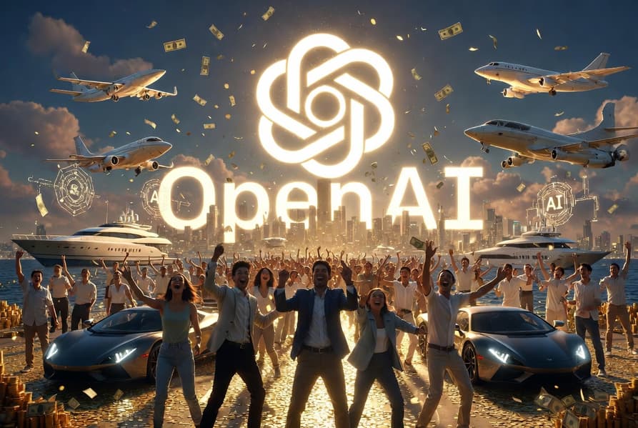 Такого в истории ещё не было: многие сотрудники OpenAI уже стали мультимиллионерами, компания разрешила продать акции до IPO - 1