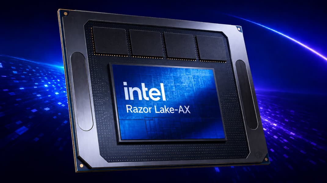 Intel снова установит память прямо на процессор: Razor Lake-AX могут получить память LPDDR6 рядом с кристаллом - 1