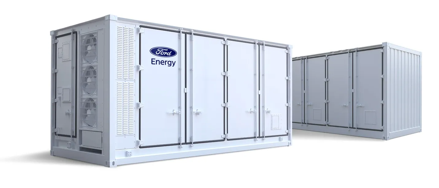 По стопам Илона Маска и Tesla: Ford представил гигантские аккумуляторы Ford Energy в корпусе стандартного контейнера - 1 По стопам Илона Маска и Tesla: Ford представил гигантские аккумуляторы Ford Energy в корпусе стандартного контейнера - 1