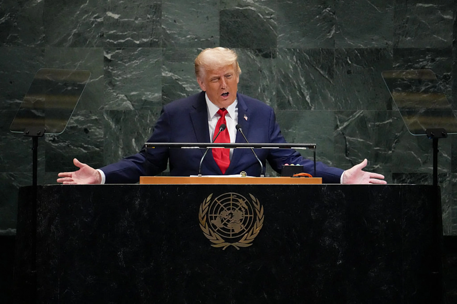 Дональд Трамп в ООН, 23 сентября 2025