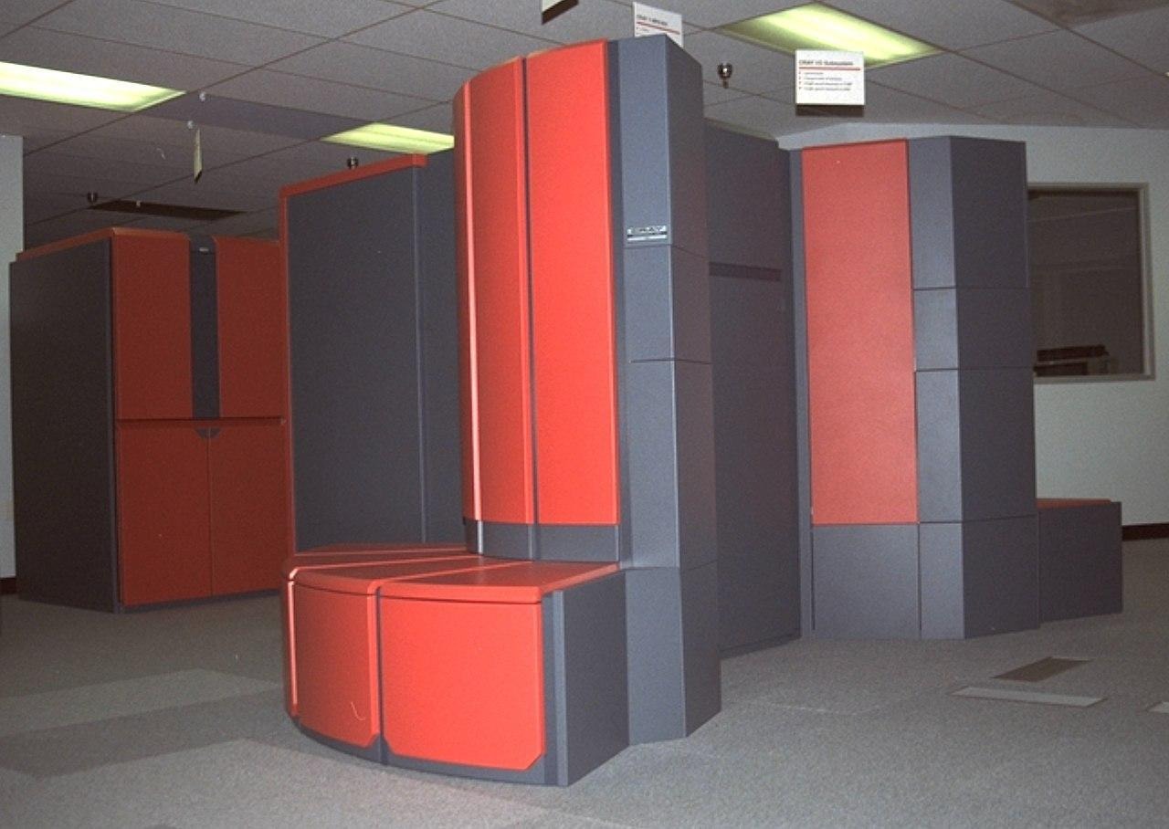 Источник: Cray Y-MP Model D at NASA Center for Computational Sciences, GSFC