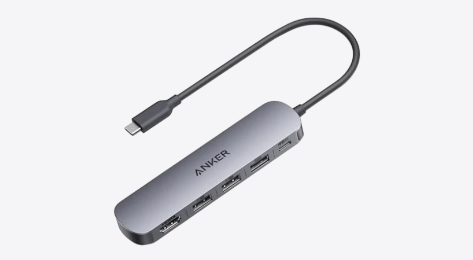 HDMI, 100 Вт и 5 портов в одном: представлен дешёвый Anker USB-C Hub - 1