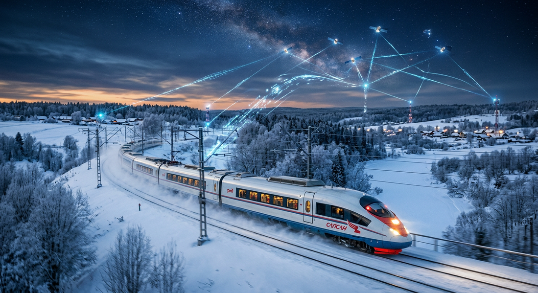 Российский спутниковый интернет — не аналог Starlink — появится в «Сапсанах» и «Ласточках» - 1 Российский спутниковый интернет — не аналог Starlink — появится в «Сапсанах» и «Ласточках» - 1