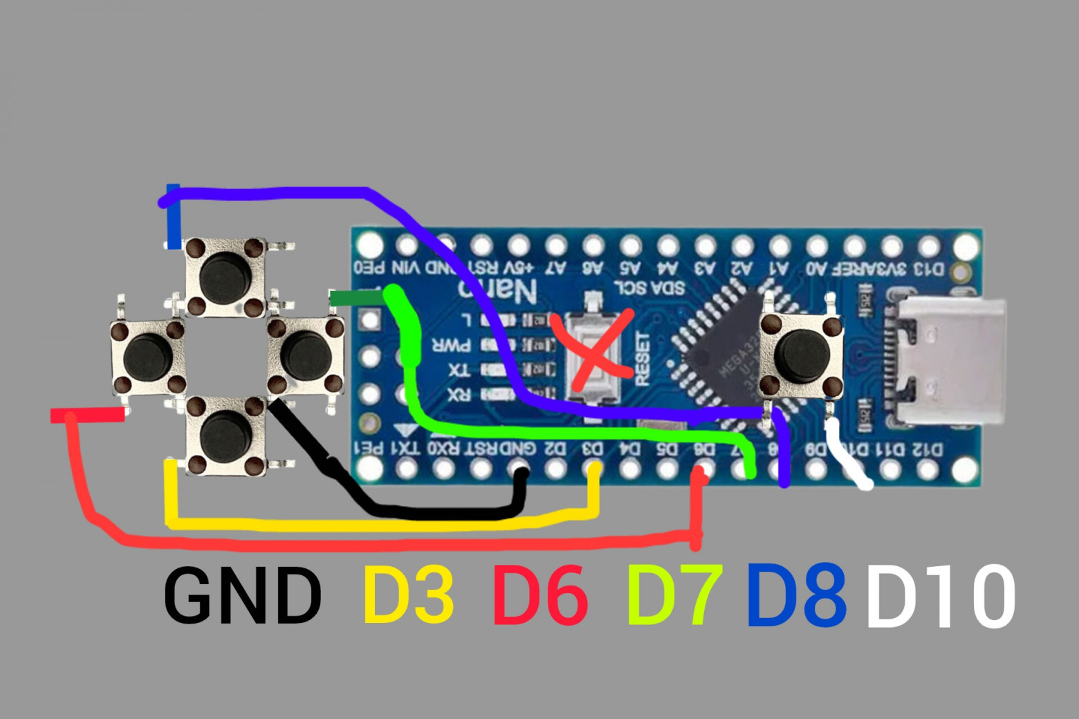 Карманный брелок Doom на Arduino nano - 8 Карманный брелок Doom на Arduino nano - 8