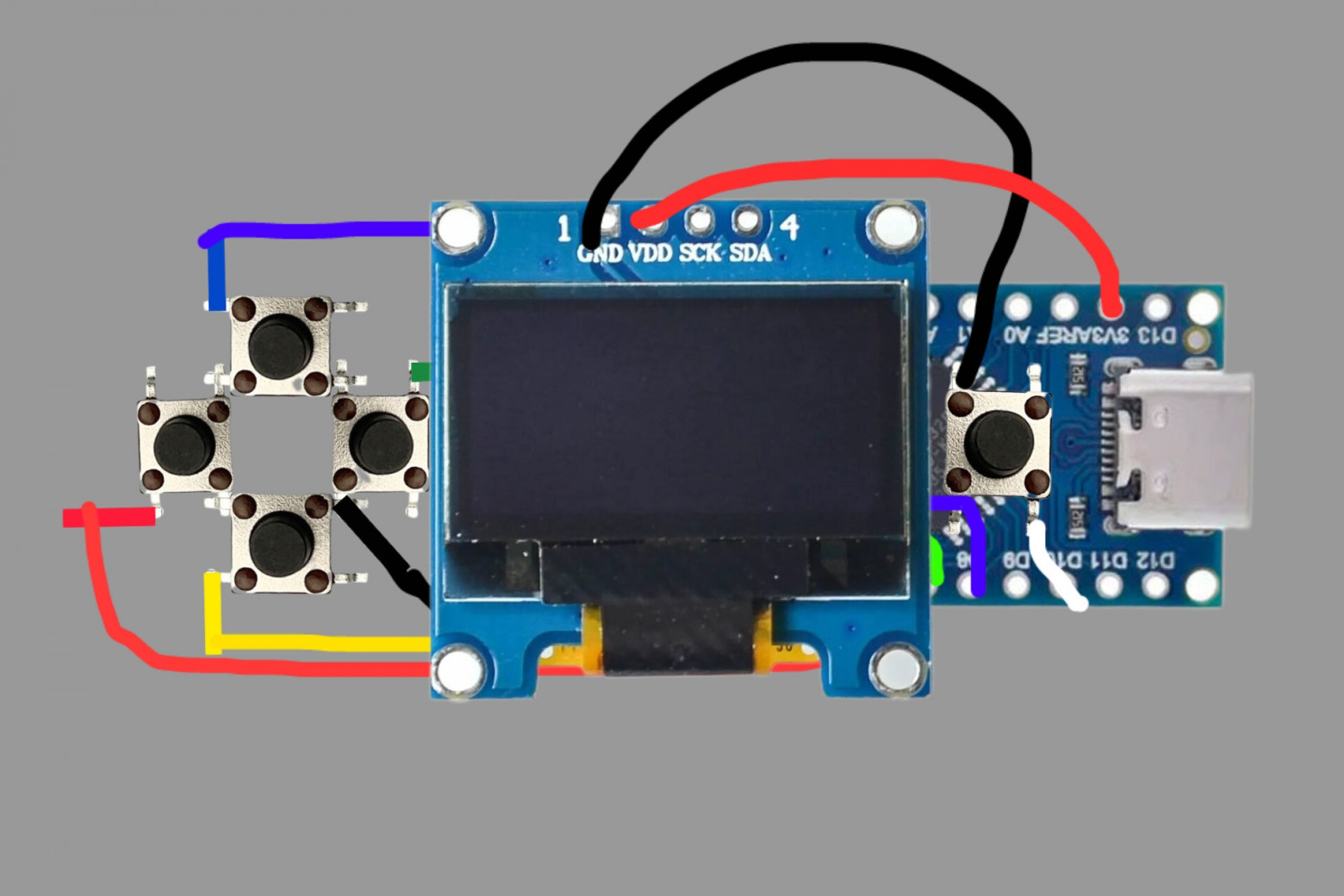 Карманный брелок Doom на Arduino nano - 9 Карманный брелок Doom на Arduino nano - 9