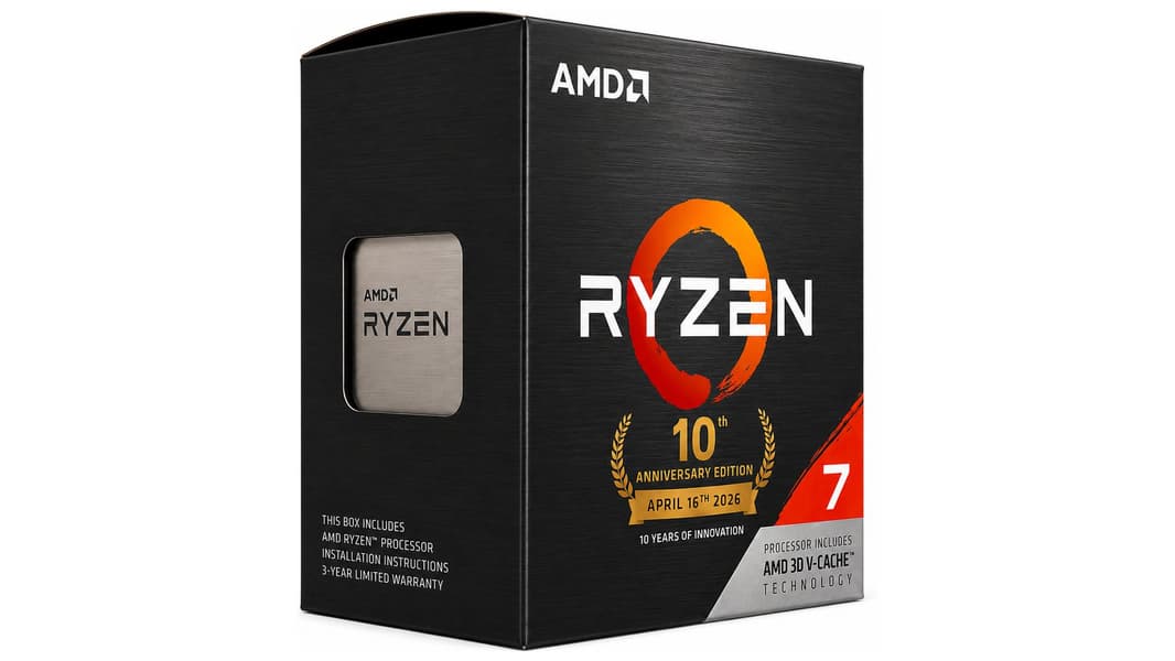 Возвращение легенды: AMD Ryzen 7 5800X3D снова в продаже, но уже в качестве юбилейной версии - 1 Возвращение легенды: AMD Ryzen 7 5800X3D снова в продаже, но уже в качестве юбилейной версии - 1