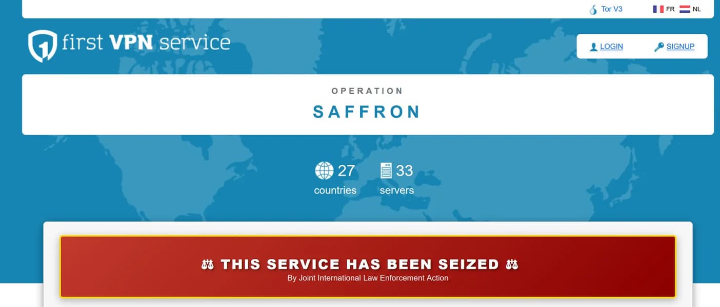 В Европе ликвидировали анонимный VPN, который рекламировался в России: у First VPN изъяли 33 сервера в 27 странах - 1
