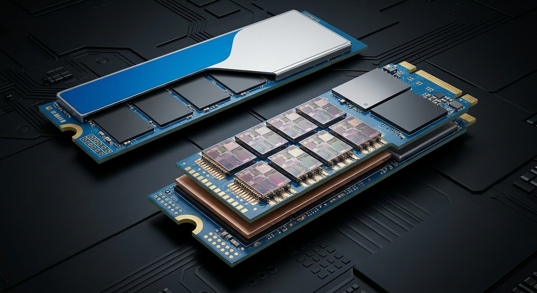 Huawei сделала то, что считалось невозможным под санкциями: китайцы выпустили SSD на 122 ТБ с кристаллами памяти прямо на плате - 1 Huawei сделала то, что считалось невозможным под санкциями: китайцы выпустили SSD на 122 ТБ с кристаллами памяти прямо на плате - 1