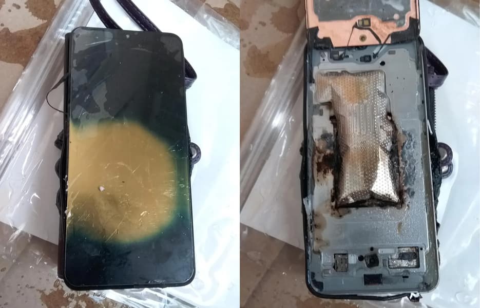 У флагманов Samsung снова проблемы с батареями? Galaxy S25 FE взорвался во время ночной зарядки, это уже третий случай после возгораний Galaxy S25 Plus и Galaxy S24 - 1 У флагманов Samsung снова проблемы с батареями? Galaxy S25 FE взорвался во время ночной зарядки, это уже третий случай после возгораний Galaxy S25 Plus и Galaxy S24 - 1