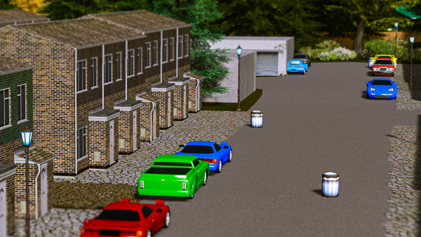 Garbage waiting for collection