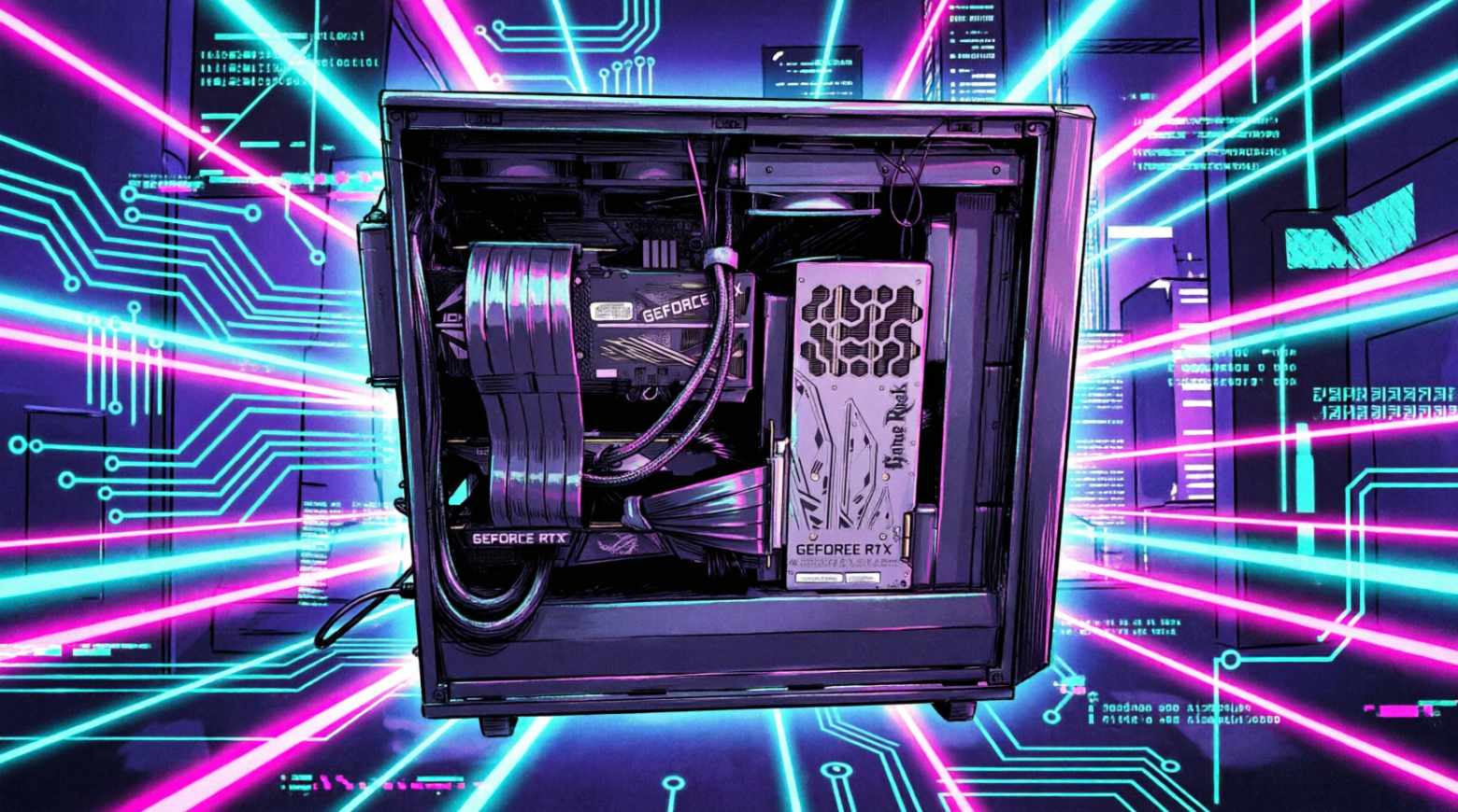 Как я собрал LLM-печку на 4 GPU, и на что она способна - 1 Как я собрал LLM-печку на 4 GPU, и на что она способна - 1