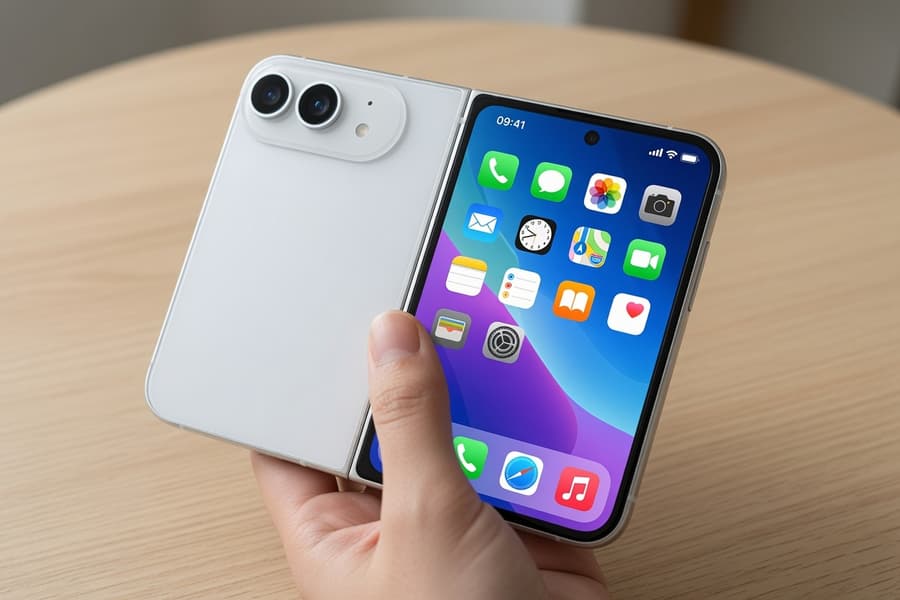 Первый за почти 20 лет iPhone в совершенно новом корпусе: iPhone Fold запускают в массовое производство уже 25 июня - 1