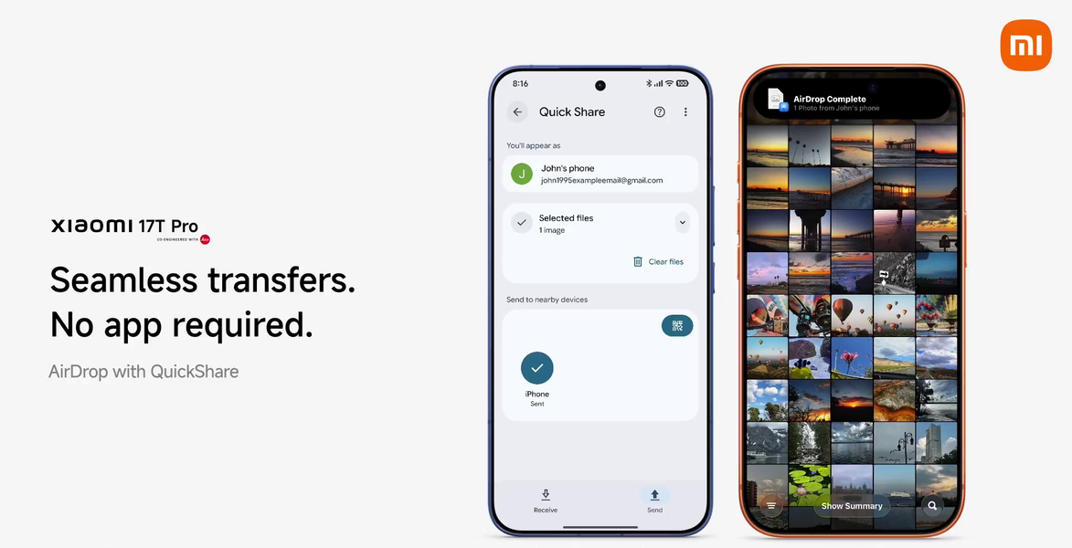 Смартфоны Xiaomi получили поддержку AirDrop - 1