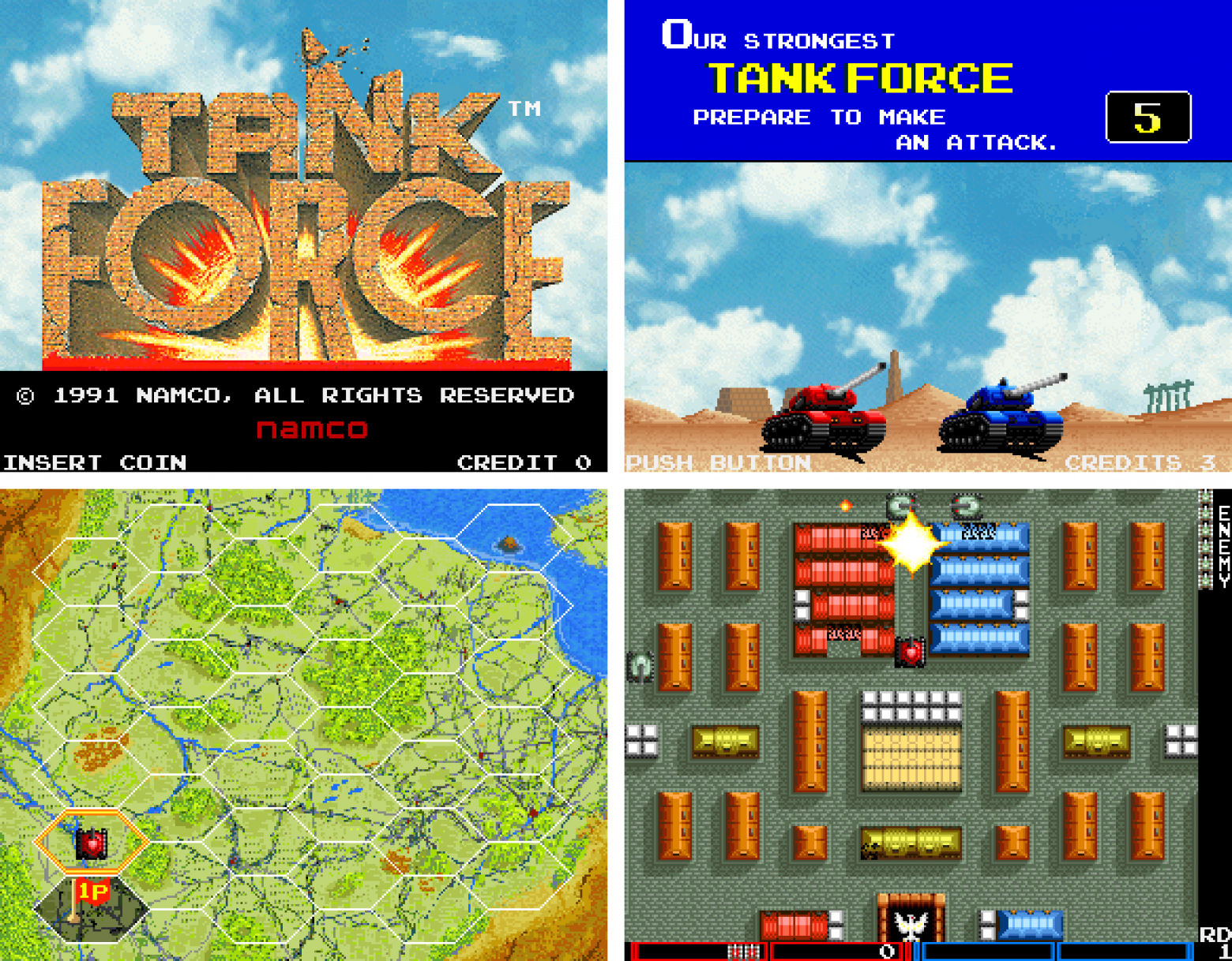 Аркадный Tank Force