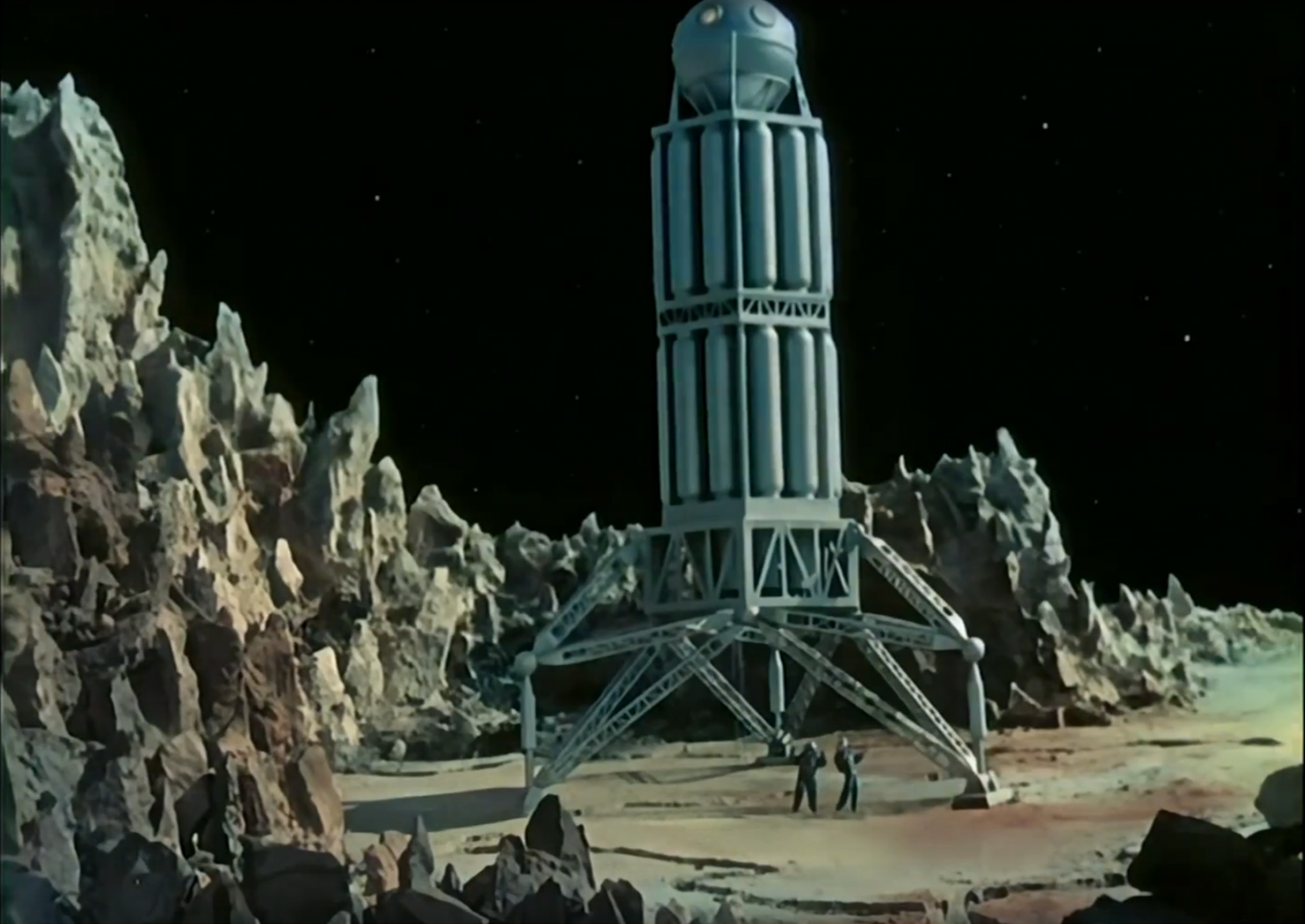 Кадр из фильма «Дорога к звездам» (1957). Источник: Госфильмофонд России
