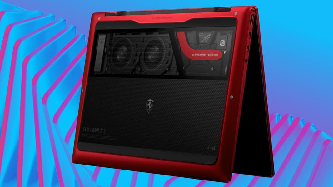 HP и Ferrari представили лимитированный ноутбук Scuderia Ferrari AI PC с дизайном, вдохновлённым болидами «Формулы-1» - 2 HP и Ferrari представили лимитированный ноутбук Scuderia Ferrari AI PC с дизайном, вдохновлённым болидами «Формулы-1» - 2