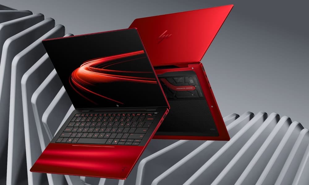HP и Ferrari представили лимитированный ноутбук Scuderia Ferrari AI PC с дизайном, вдохновлённым болидами «Формулы-1» - 1 HP и Ferrari представили лимитированный ноутбук Scuderia Ferrari AI PC с дизайном, вдохновлённым болидами «Формулы-1» - 1
