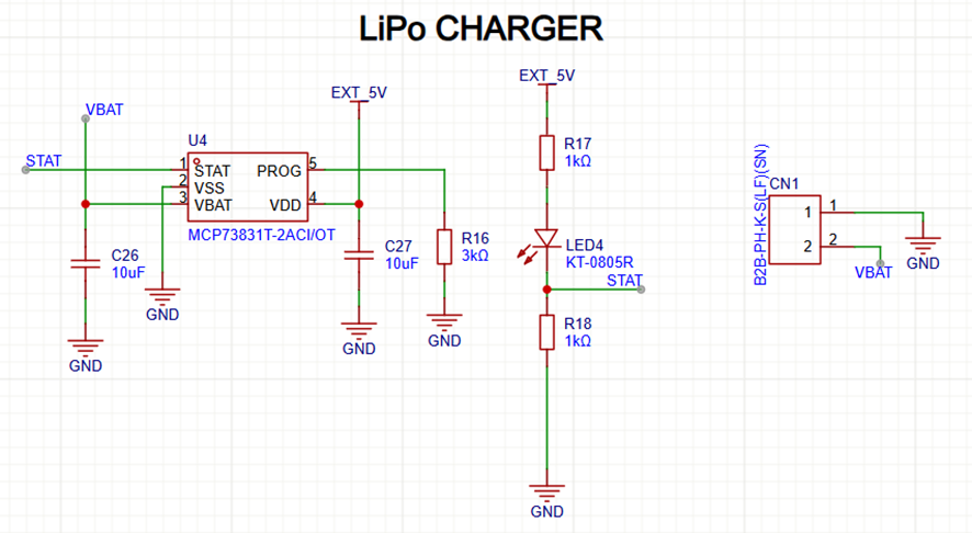 Схема зарядки LiPo