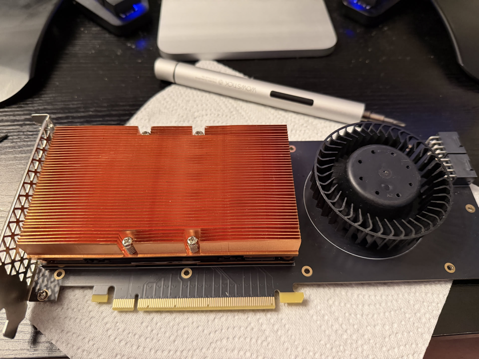 Как я установил в свой игровой ПК серверный GPU за £200 - 4 Как я установил в свой игровой ПК серверный GPU за £200 - 4