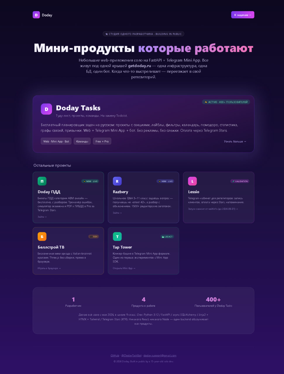 Главная getdoday.ru