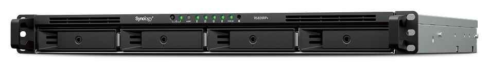 Представлен компактный NAS Synology RackStation RS826+ с четырьмя отсеками для дисков - 1