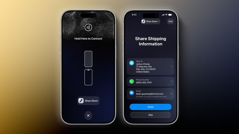 На iPhone добавили новую функцию «Поделиться касанием» - 1