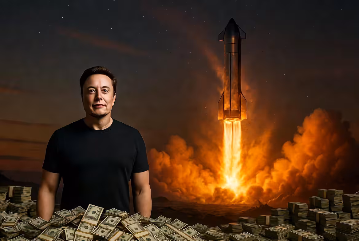 «Аналог инвестиций в железные дороги во времена промышленной революции». SpaceX подорожала до $2,1 трлн, обогнав Broadcom и Tesla, а Илон Маск стал первым в истории триллионером после IPO - 1 «Аналог инвестиций в железные дороги во времена промышленной революции». SpaceX подорожала до $2,1 трлн, обогнав Broadcom и Tesla, а Илон Маск стал первым в истории триллионером после IPO - 1