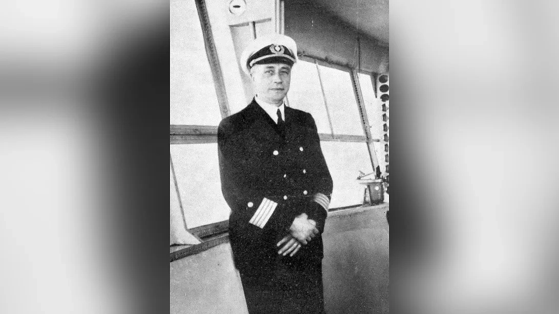 Макс Прусс, командир экипажа «Гинденбурга» в его последнем полёте