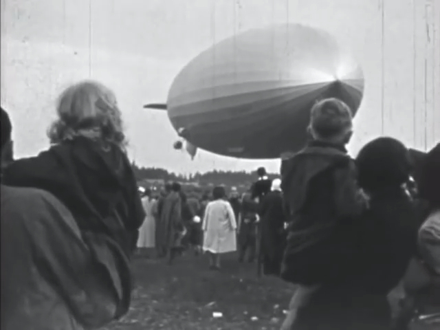 Одно из последних фото «Графа Цеппелина II», июнь 1939 года
