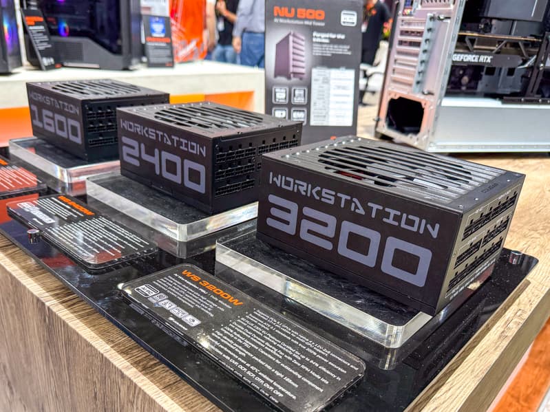 Cougar на Computex 2026: корпуса CFV220 RGB и DuoAir RGB, шасси NU для рабочих станций, блоки питания WS до 3200 Вт и кресла Terminator Air и Arker - 8
