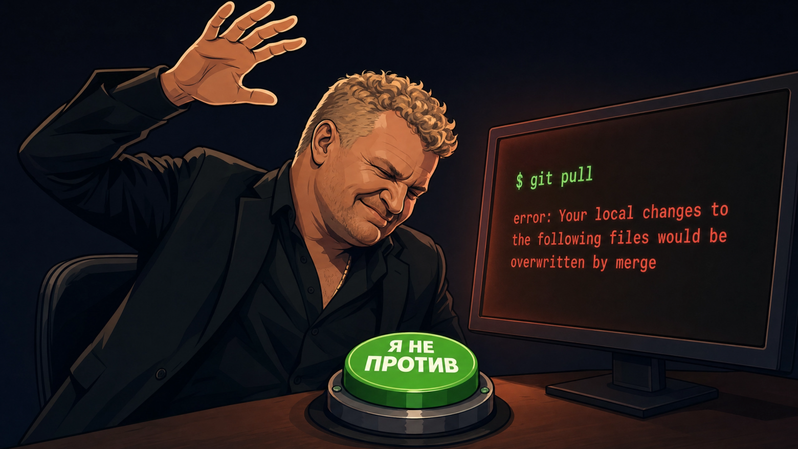 Git pull force — такой команды нет в гите, но мне пришлось ее сделать - 1