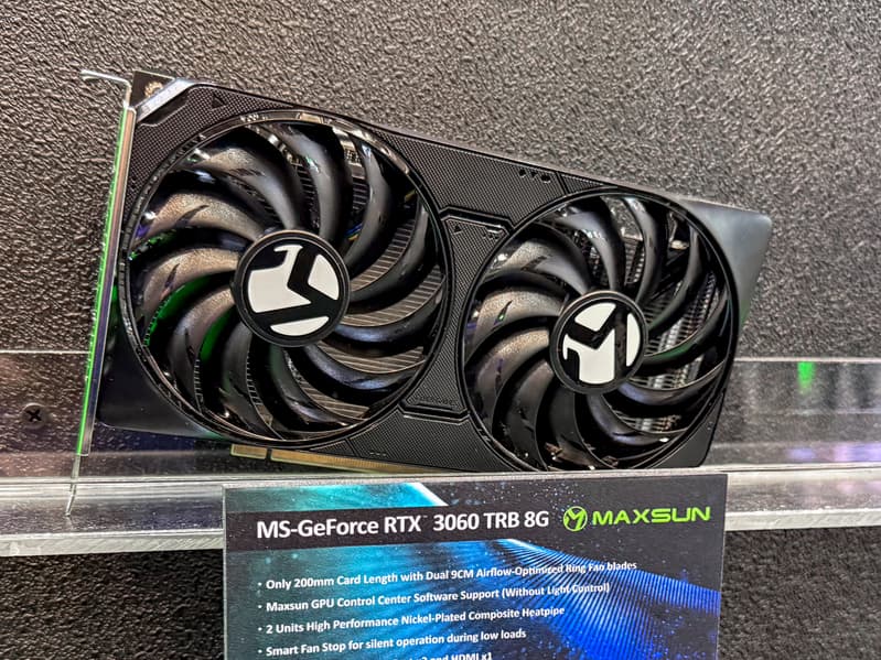 Maxsun показала на Computex 2026 ИИ-станцию Micro Station на Arc Pro B70, плату W890 для рабочих станций и видеокарты от RTX 5060 до RX 580 - 9